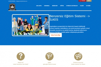 Özel Kolej Web Sitesi