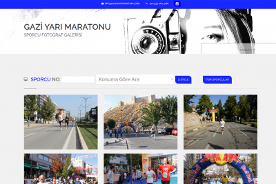 Gazi Yarı Maratonu Web Sitesi