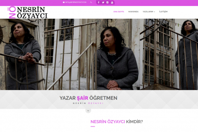 Yazar ve Şair Nesrin Özyaycı Kişisel Web Sitesi